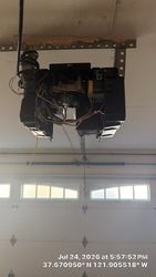 Pleasanton garage door project photo 14