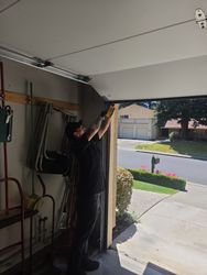 Danville garage door project photo 27
