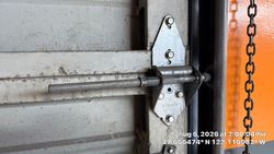 Damaged roller.