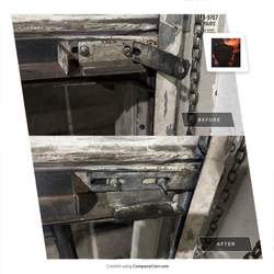 San Leandro garage door project photo 12