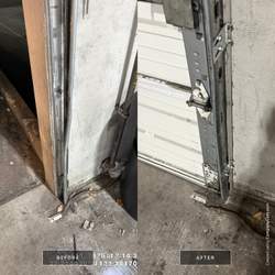 San Leandro garage door project photo 13