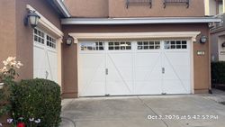 San Ramon garage door project photo