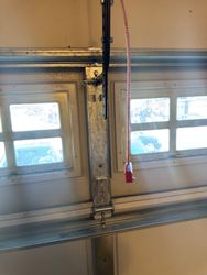 Complete section saver, bracket installation, strut, and new hinge.