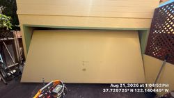 San Leandro garage door project photo 9