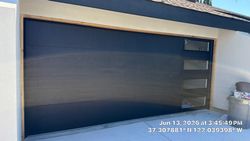 Cupertino garage door project photo