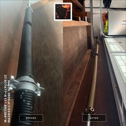 Pleasanton garage door project photo