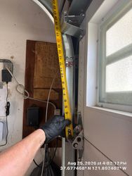 Pleasanton garage door project photo 14