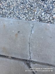 That’s a nice crack