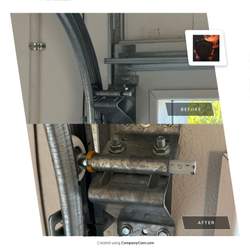 Pleasanton garage door project photo