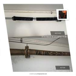 Pleasanton garage door project photo 6