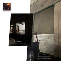 San Leandro garage door project photo 9