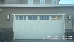 Pleasanton garage door project photo 3