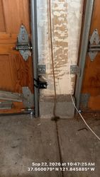 Pleasanton garage door project photo 6