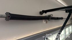 Oil tempered two eighteen twenty five by 1.75. 10,000 cycle torsion springs broken.