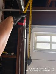 Pleasanton garage door project photo 11