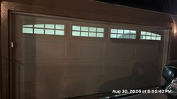Pleasanton garage door project photo