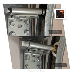 San Ramon garage door project photo 6