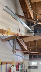 Danville garage door project photo