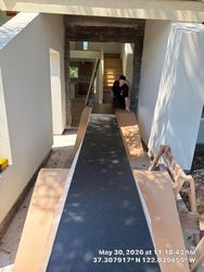 Cupertino garage door project photo 56