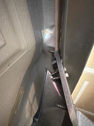 Re rivet style support. Fixed damage dents.