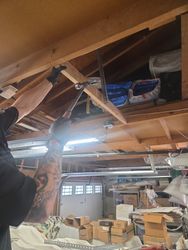 Danville garage door project photo 12