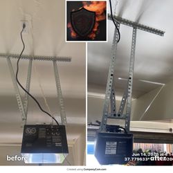 San Ramon garage door project photo