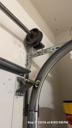 Pleasanton garage door project photo 2