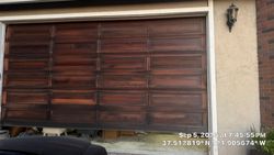 Fremont garage door project photo