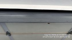 Good as new. Bottom seal. Wiped it off, stretched it out.