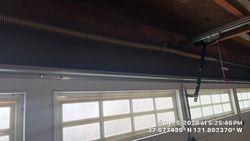 Pleasanton garage door project photo 3