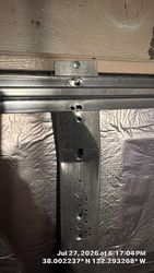 Pinole garage door project photo
