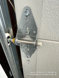 Pleasanton garage door project photo 9