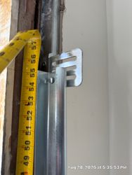 Right side track measurement.