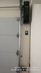 Cupertino garage door project photo 4
