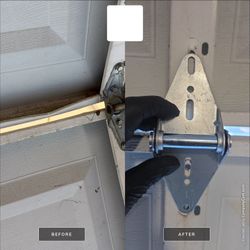 Livermore garage door project photo