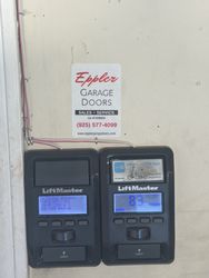 Pleasanton garage door project photo 12