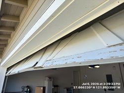 Pleasanton garage door project photo 6