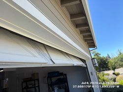 Pleasanton garage door project photo 8