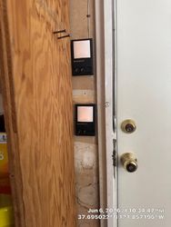 Old wall button