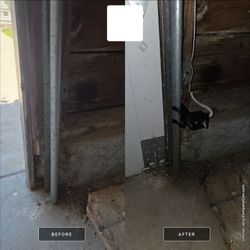 San Mateo garage door project photo