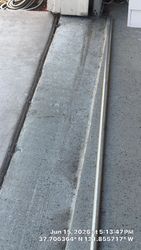 New garage door torsion tube.