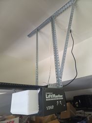 Old LiftMaster garage door opener.