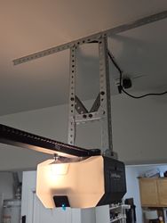 New smart garage door opener mount with signature V mount from Valiant Garage Door.
