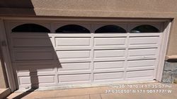 Pleasanton garage door project photo 6