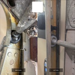 Pleasanton garage door project photo 2