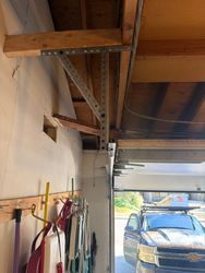 Danville garage door project photo 3