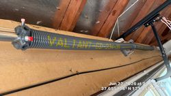Pleasanton garage door project photo 1