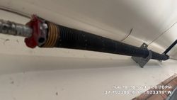 Danville garage door project photo 10
