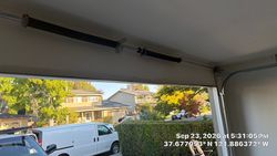 Pleasanton garage door project photo 4