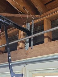 Danville garage door project photo 11